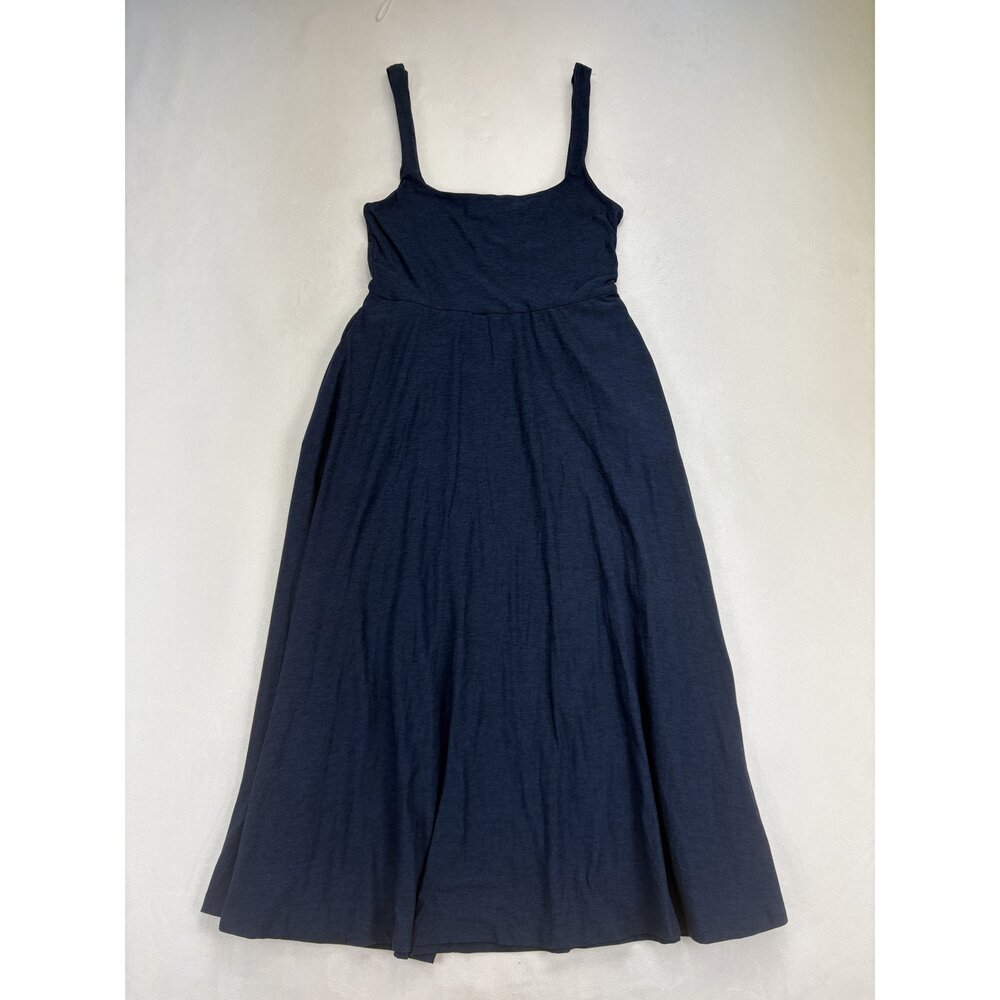 Beyond Yoga Navy Spaghetti Strap Maxi Dress S - Picture 5 of 9